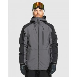 Quiksilver Mission Block Jkt (Dark Shadow) - 2025 Quiksilver Mission Block Jkt (Dark Shadow) - 2025